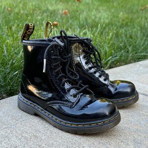 Doc Martens Kids Collection Toddler Brooklee Boot Size 10 Black Dr. Marten
